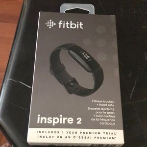 Brand new in box black fitbit